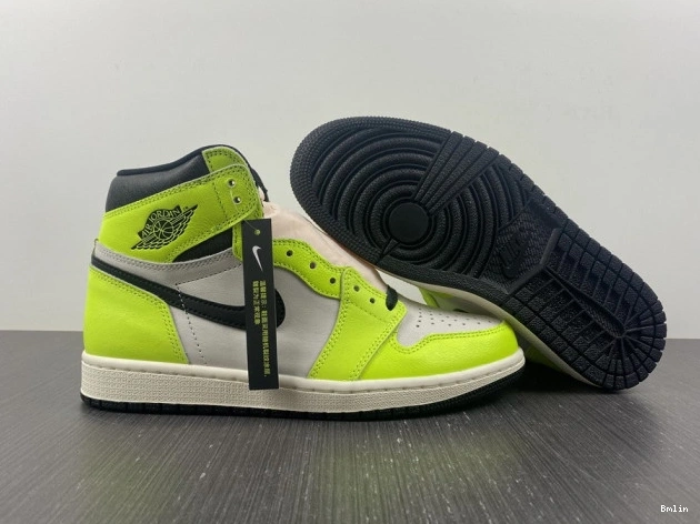 Bmlin shoes Air 1 High OG Jordan Volt 555088-702 0709